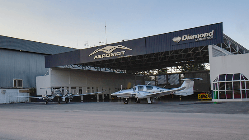 Aeromot montará o Diamond DA62 no Brasil » Força Aérea